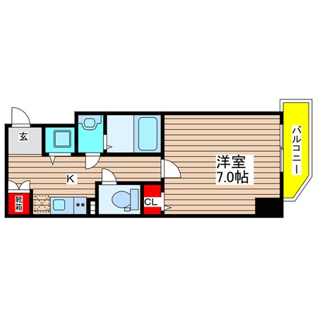 エスリード大須デュオの物件間取画像